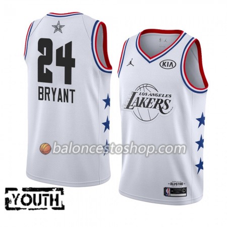 Camiseta Niños NBA Los Angeles Lakers Kobe Bryant 24 2019 All-Star Jordan Brand Blanco Swingman Camiseta Niños NBA Los Angeles Lakers Kobe Bryant 24 2019 All-Star Jordan Brand Blanco Swingman